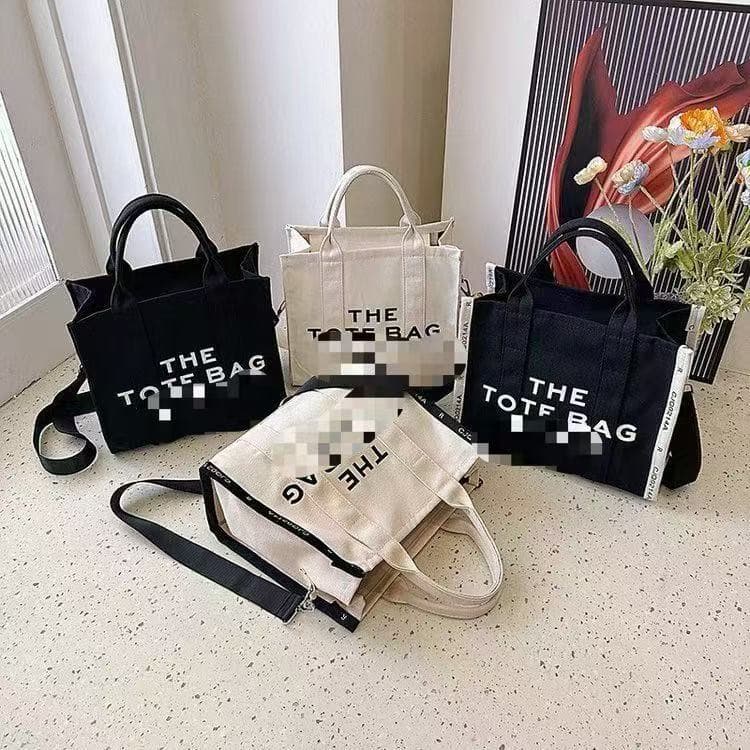 Cross-border new fashion shoulder bag for women large capacity commuter handbag niche design letter messenger bag lunch bag
