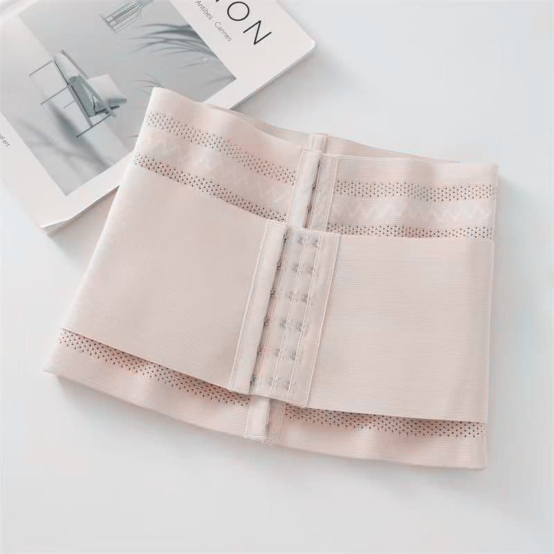 Cross-border Trade Double-layer Compression Waist Trainer for Women, High Elasticity Postpartum Shapewear, Tummy Control, Fitness Sports Back Support, Waist Trimmer
