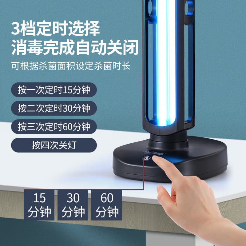 Household Indoor Portable Ozone-Level UV Lamp