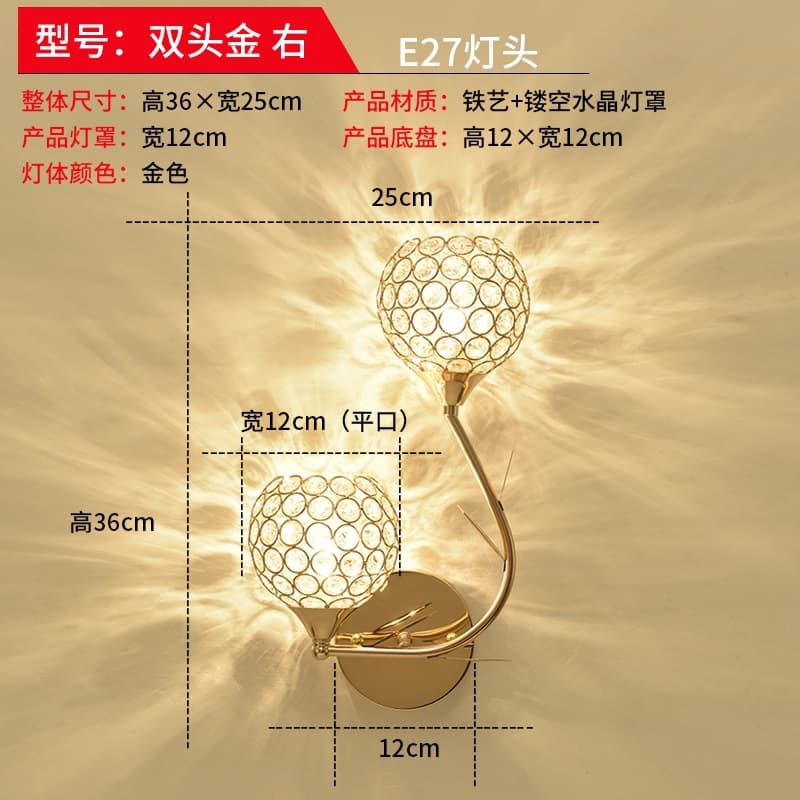 New Wall Lamp for Bedroom, Living Room, Balcony, Hallway, Corridor, Staircase LED Lighting, Creative Bedside Lamp