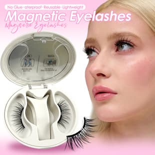 5-Pair Natural Cosplay Demon Manga Flat Lashes, Barbie One-Piece Strip Lashes from Factory