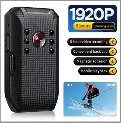 Factory Direct Recording Pen Clip Recorder Conference Sports Camera Night Vision DV Camcorder