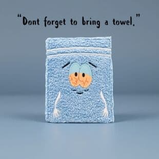 Cross-border Bestseller South Park Towel Wallet Embroidered Anime Fashion Wallet Short Bifold Men's In Stock
