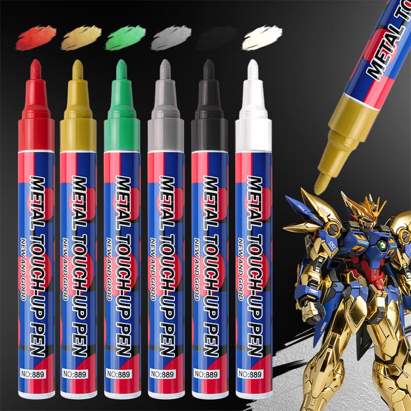 Paint pen, stone tablet touch-up pen, 3mm tablet repair marker, waterproof and sun-proof, non-fading stone tablet renovation pen