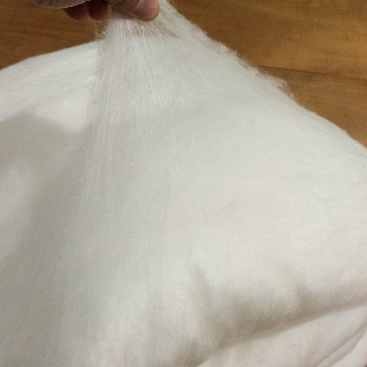 Tongxiang silk manufacturer double cocoon mulberry silk floss raw material silk quilt wholesale E18.