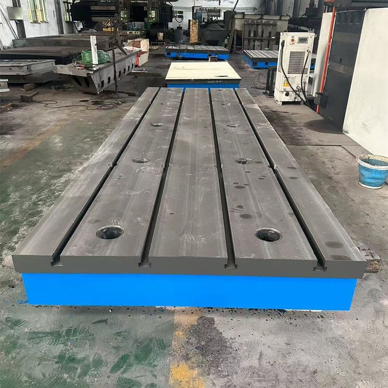 T-slot cast iron platform, flat plate, welded cast iron, motor test floor base, machine tool auxiliary worktable