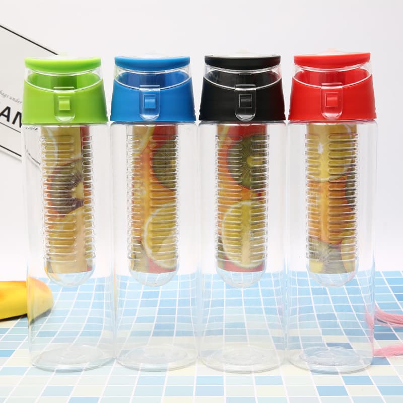 Portable Plastic Cup, Cross-Border Ready Stock, Fruit Lemon Cup, Water Cup, Can Be Printed with Logo, Eco-Friendly Lemon Juice Cup
