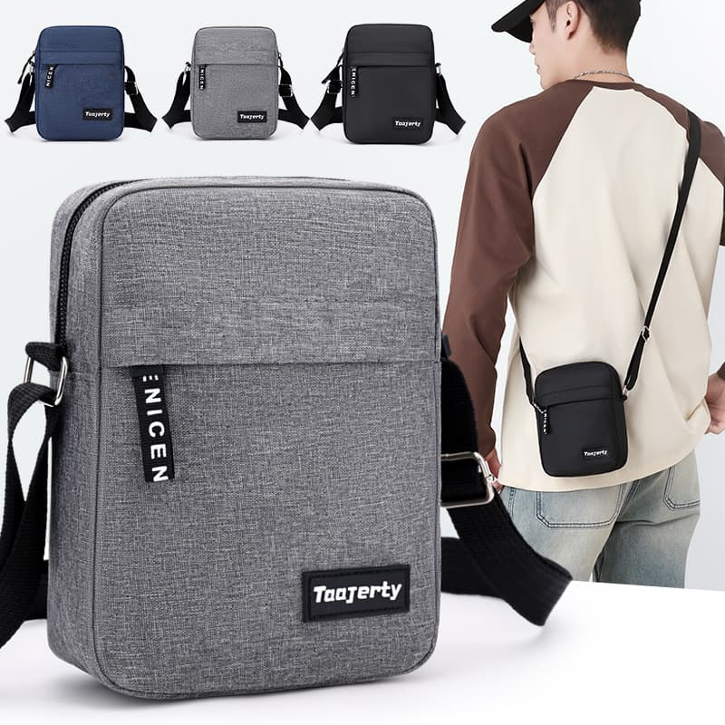 New men's crossbody bag, small bag, shoulder bag, backpack, casual, wallet, multi-functional business bag
