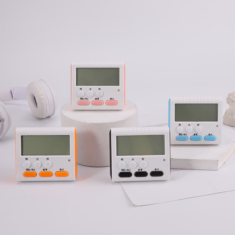 Wholesale Repeating Timer Kitchen Beauty Reminder Silent Dual Alarm Electronic Timer Export Best Seller