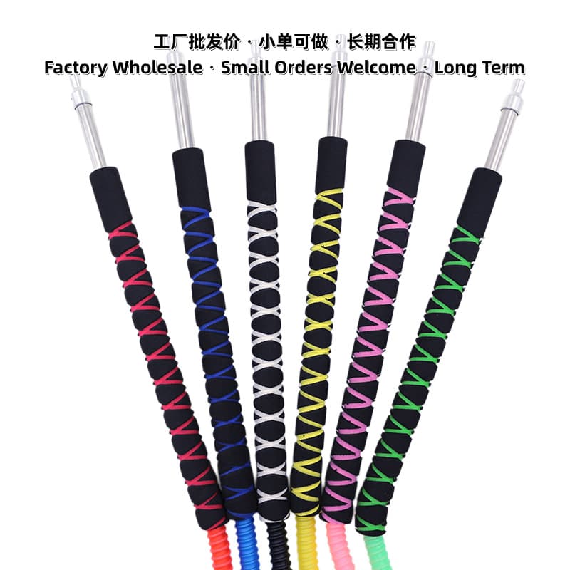 Arabic Hose Foam Handle Hookah Supplies Foam Handle Factory Wholesale Shisha Hose