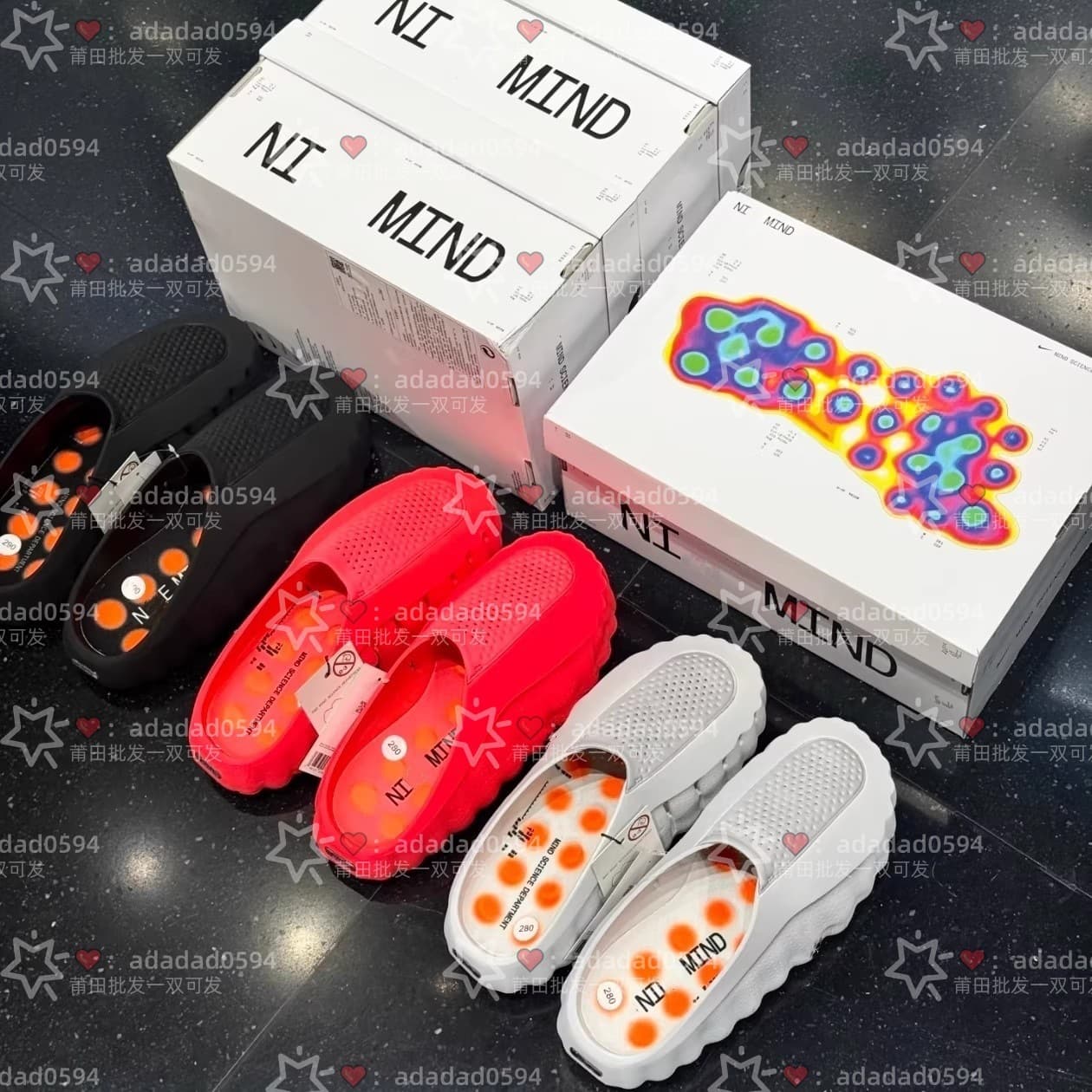 Pure Original Putian Sports 2026 Mind001 Men's and Women's Pre-Race Comfortable Soft Toe Recovery Slippers