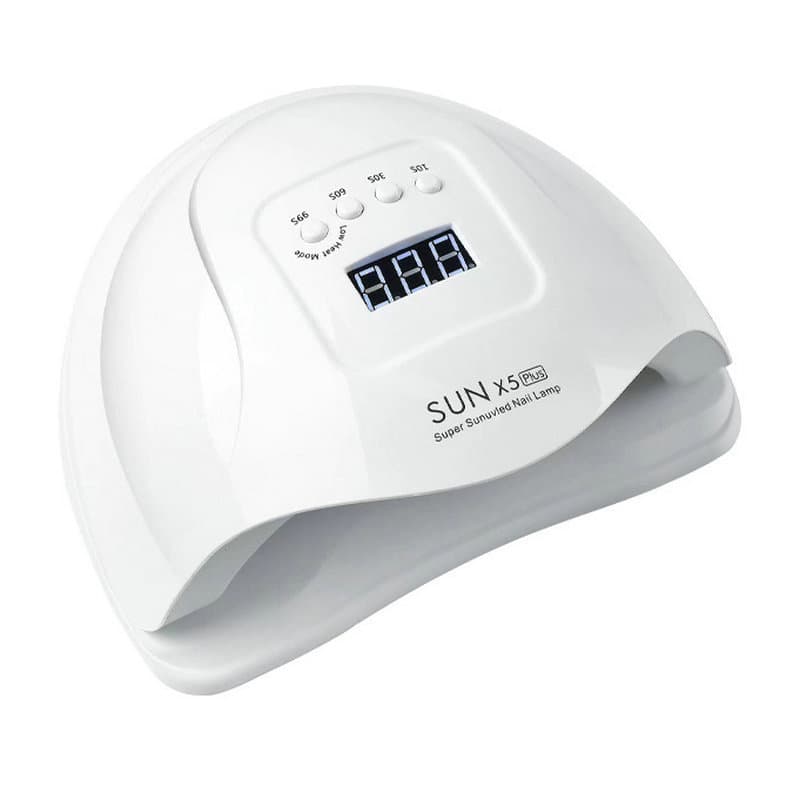 120W High-Power LED Nail Lamp Smart Sensor Nail Curing Light Fast-Drying UV Gel Lamp