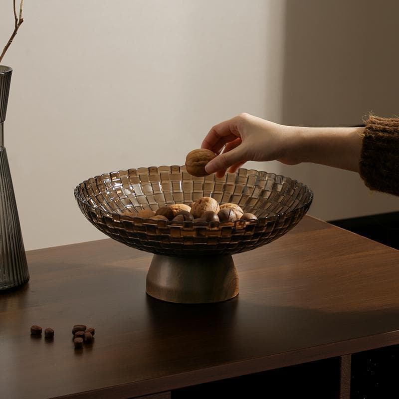 Chinese style dried fruit plate for home living room New Year's Eve nut snacks snacks wedding banquet housewarming tray dried fruit plate