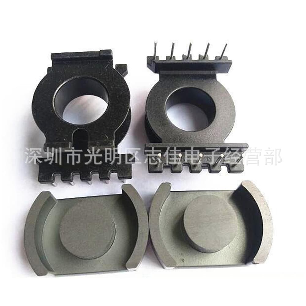 POT3317 High-Frequency Magnetic Core Bobbin Vertical 5+5 Pin H3317 Transformer Bakelite Bobbin PC44 Core