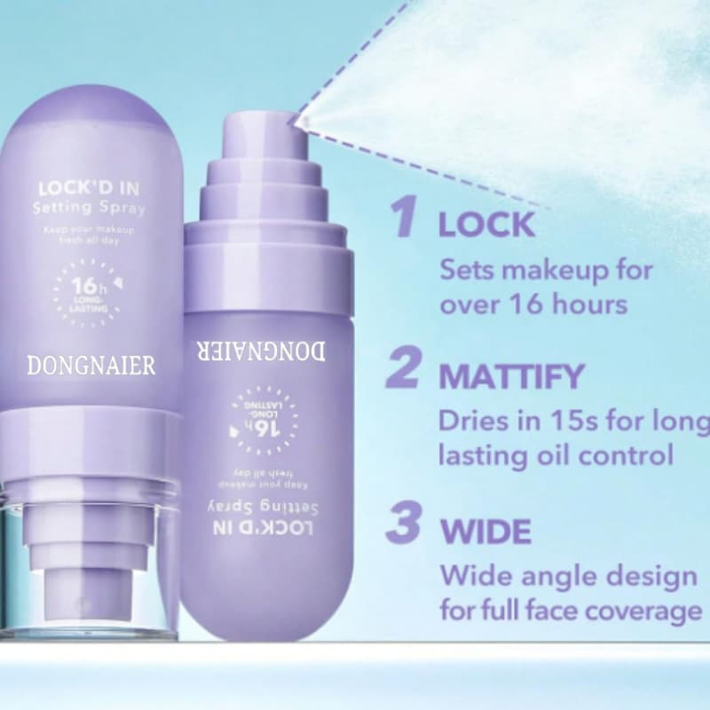 Oucai Factory OEM Customization English Version Cross-border TK Bestseller Setting Spray Gentle Moisturizing Nourishing Hydration Wholesale