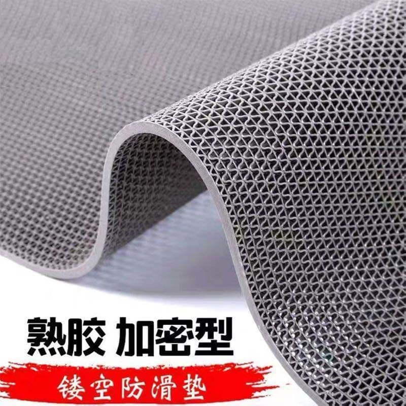 Bathroom Anti-Slip Mat Kitchen Toilet Restroom Hollow Plastic PVC Rug Door Mat Floor Mat Anti-Slip Water-Absorbent