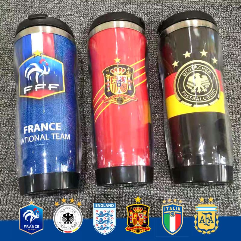 2026 World Cup Fan Souvenir Cup for Brazil, Argentina, France, England, and Spain Teams