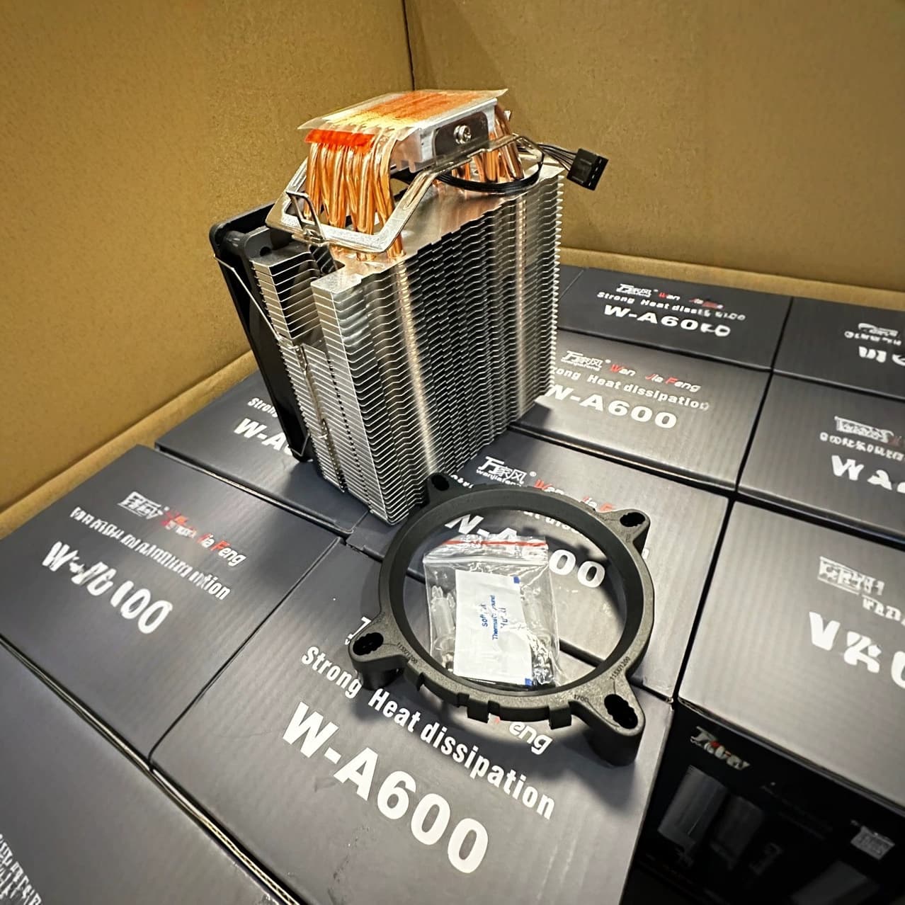 6-Heatpipe CPU Cooler 1151 775 Silent Air Cooling 115x AMD Desktop Computer CPU Fan i3 i5 i7