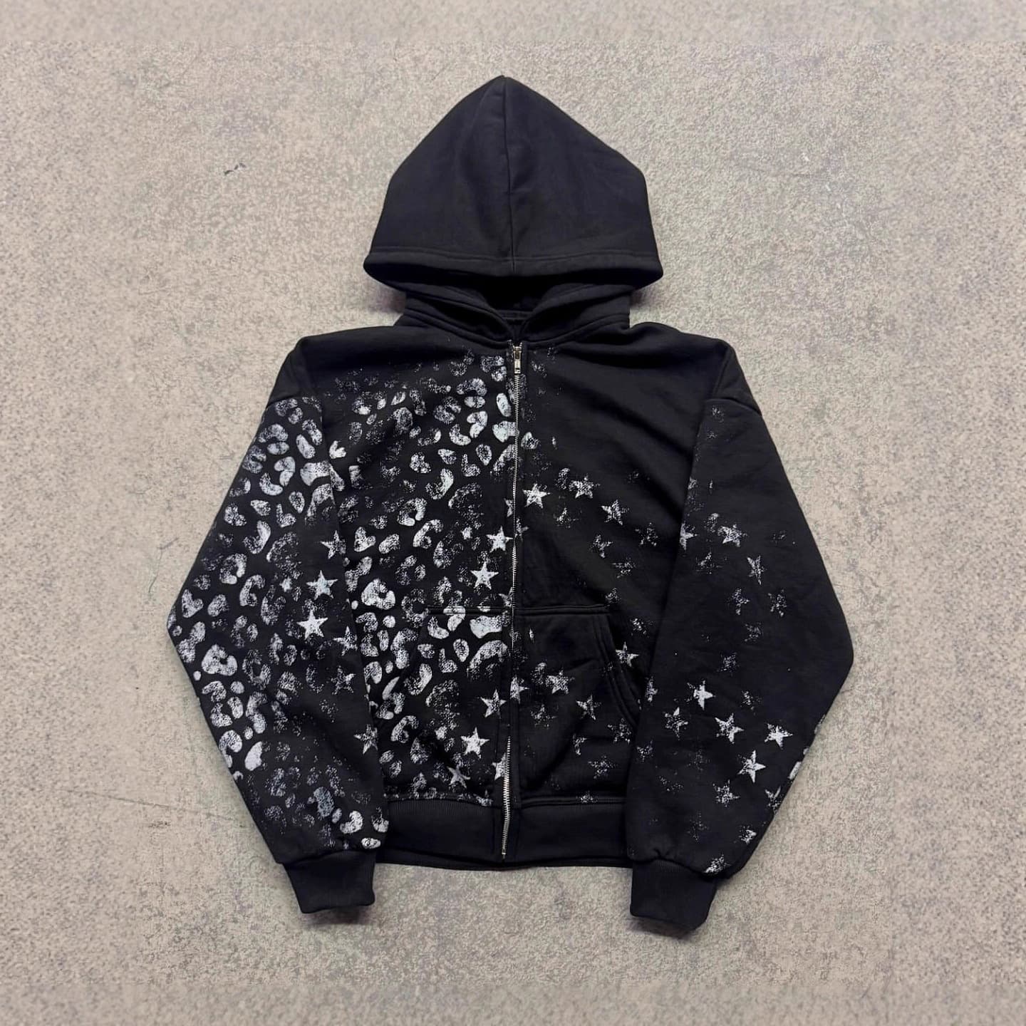 y2k New Product European and American Printed Retro Women's Hoodie Loose Fashion Street Style Casual Sweater Wholesale OOTD