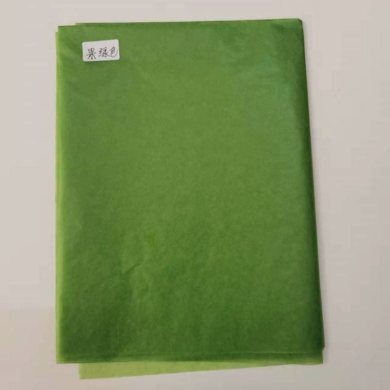75X100cm colored oiled paper manufacturer wholesale, double-sided smooth semi-transparent glossy paper for clothing and red wine packaging.