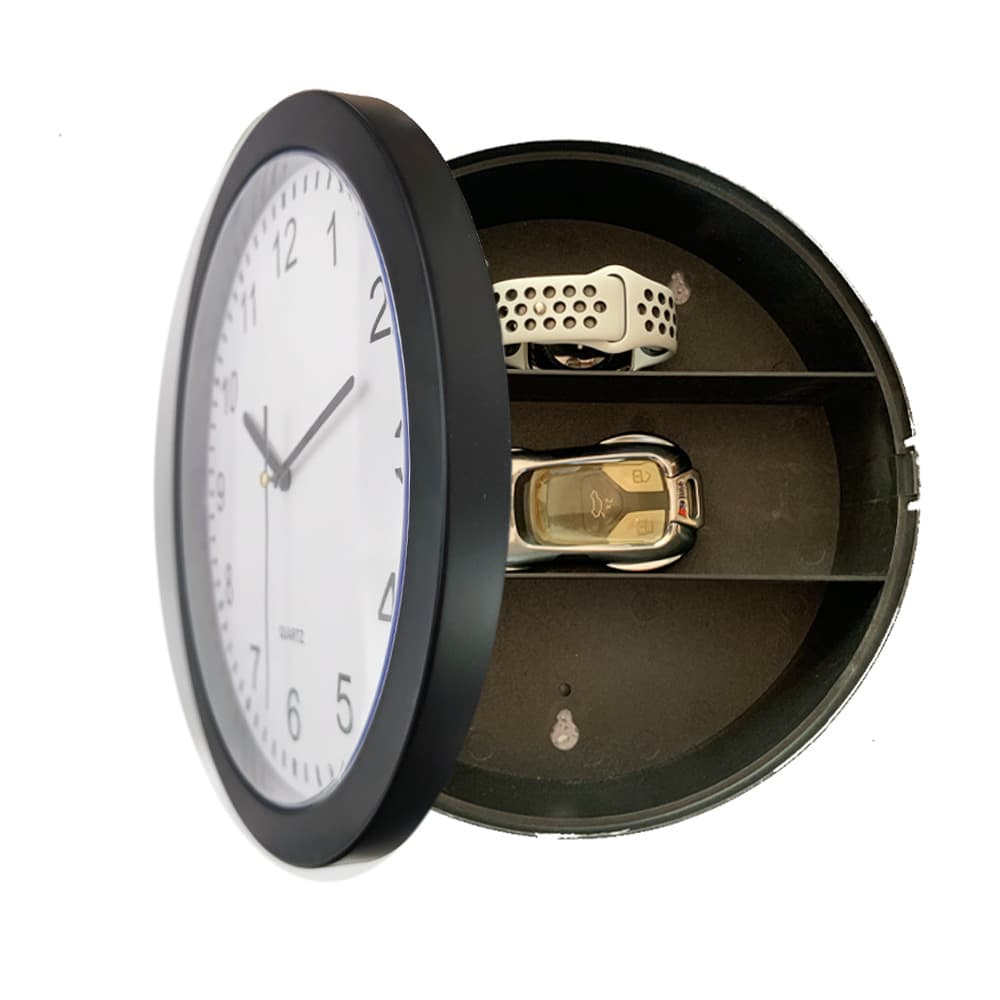 Clock Safe Jewelry Storage Box Wall Clock Creative Living Room Clock Wall Clock Simple Decoration Modern Light Luxury