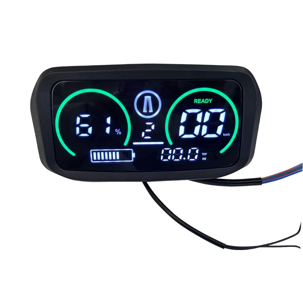 DKYS New Instrument Panel 48V60V72V Golden Bull N7 Electric Motorcycle Speedometer One-Line Instrument Panel Bracket