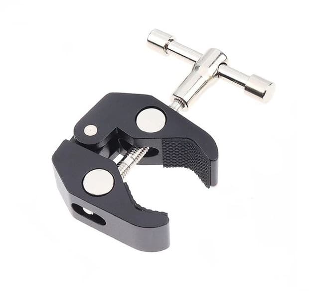 All-metal Fixed Clamp Heavy-duty Clamp Photography Equipment Magic Arm Connection Universal Eagle Claw Clamp Large Crab Claw Clamp