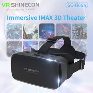 Cross-border Wholesale VR Glasses Qianhuan Magic Mirror G05A Mobile 3D Glasses Head-Mounted Digital Virtual Reality HD