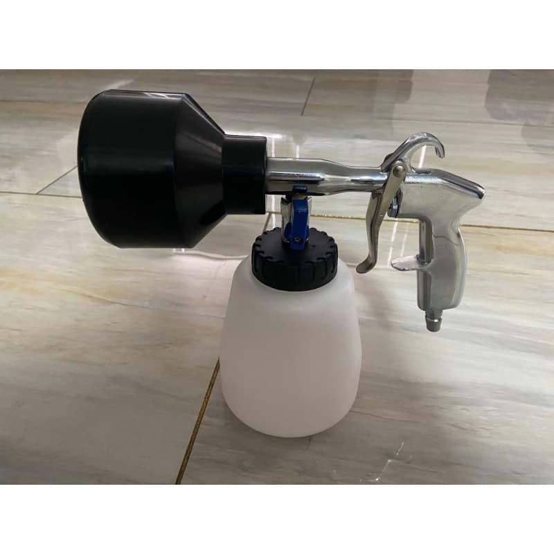 JIECTE Interior Foam Red Tornado Cleaning Gun Foam Gun High Pressure Pneumatic Spray Gun Car Roof Foam Gun