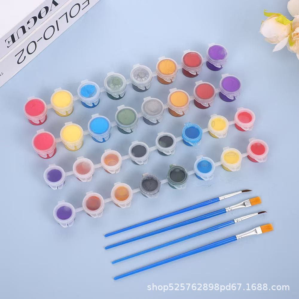 Wholesale 3ml/5ml Eight-color Pearl Acrylic Paints for DIY Painting and Handcraft Coloring - E-commerce Hot Seller