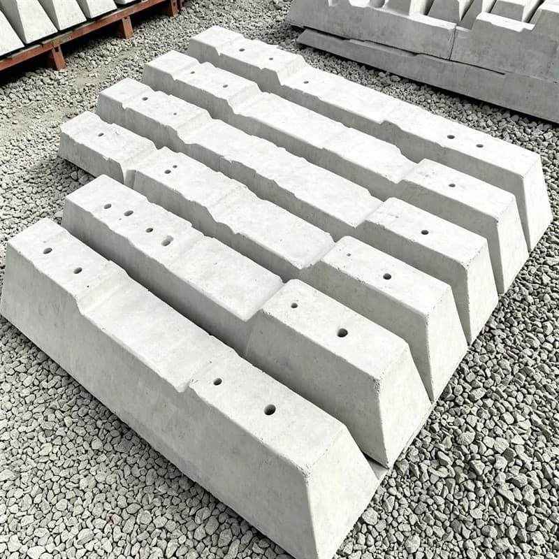 Cement Railway Sleepers Come in Various Models, Are Sturdy and Durable, Have a Smooth Appearance, Do Not Rot, and Have a Long Service Life. Cement Railway Sleepers