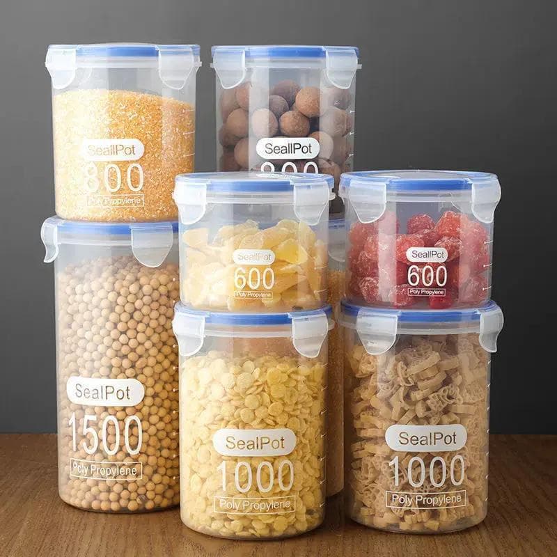 Food Canister Moisture-Proof Grain Storage Container Cereal Storage Jar Kitchen Fridge Fresh-Keeping Organizer, Shippable to Xinjiang