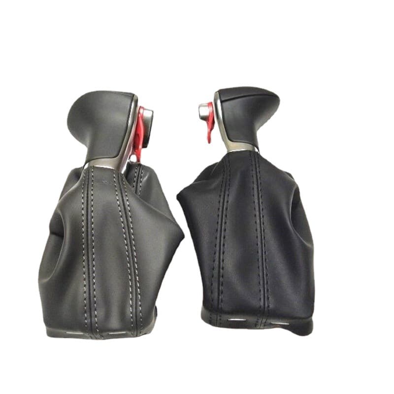 Audi A4 A6 Q5 Q7 Car Shift Ball Dust Cover Gear Head Shift Lever Knob Compatible with Various Models Automotive Accessories