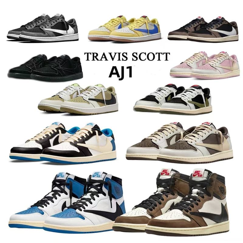 aj1 pure original shoes Putian shoes barb Fujiwara Hiroshi lightning black warrior sneakers Joe 1 low-top men's and women's shoes lightning barb