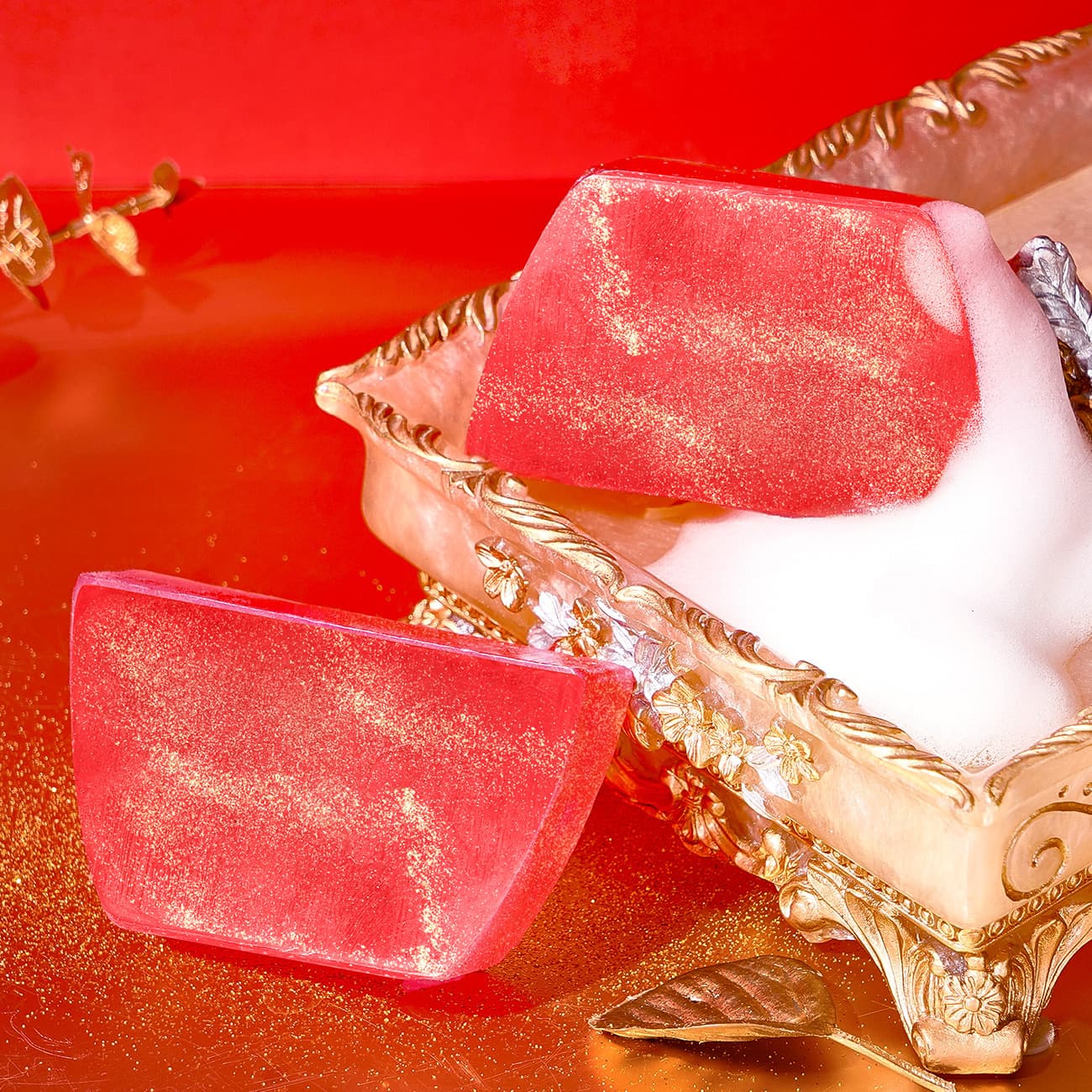 Bitter Peach Soap Gold Soap Handmade Soap Soap Wholesale Face Wash Bath Soap Bath Facial Soap Long-lasting Perfume Soap Soap