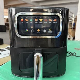 Export Visual Air Fryer 10L Air Fryer Multifunctional Electric Fryer Household Smart French Fry Machine Large Capacity