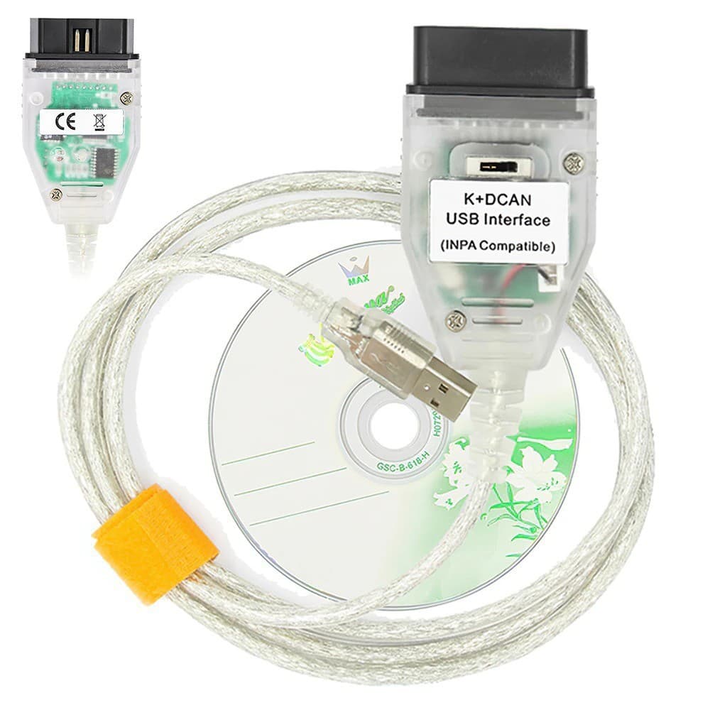 Cross-Border Inpa K+Can for Bmw K+Can Ft232Rl with Switch Bmw Programming and Diagnostic Cable