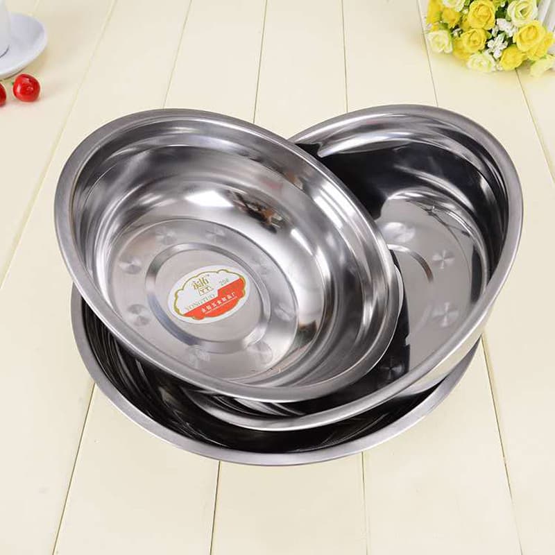 Factory direct sales of stainless steel tableware, 04 magnetic stainless steel soup bowls and rice bowls, 2-yuan store daily necessities bowls, Bianxu.