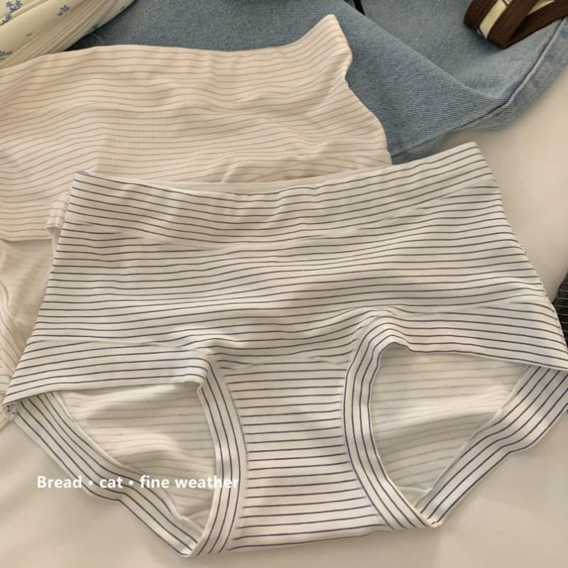 【Milk Salt Stripes】2026 New Modal Small Boxer Briefs with Full Hip Coverage for Women, Girls' 10A Antibacterial Crotch