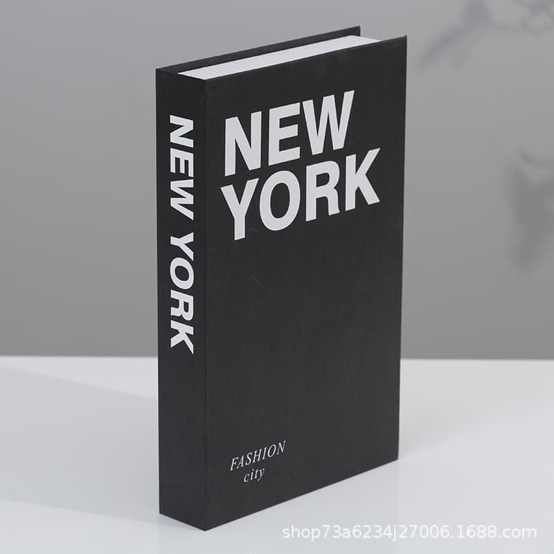Folding Fake Book Modern English Minimalist Decorative Book Ornament Showroom Decoration Simulation Book Nordic Prop Book Model