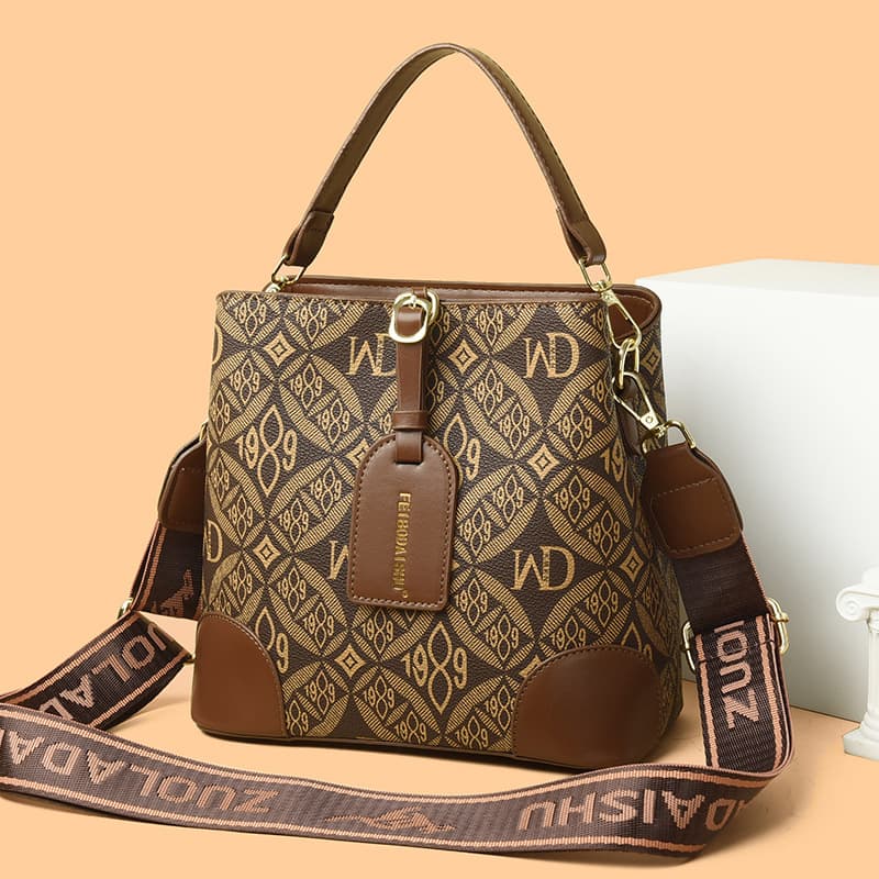 Cross-Body Commuter Large Bucket Bag for Women, Fashionable New Style, Premium Ladies Handbag Shoulder Tote