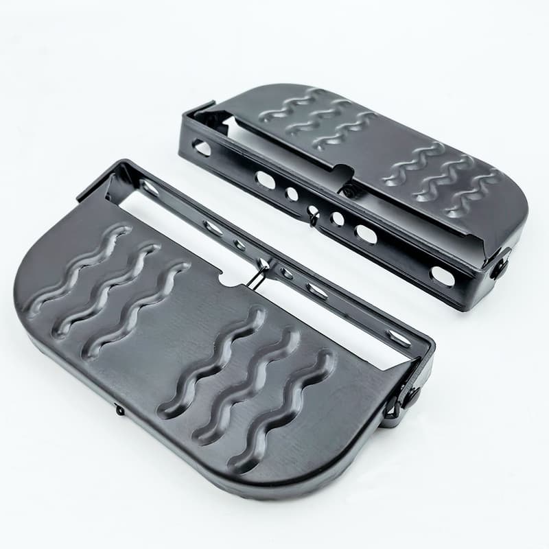 Electric Vehicle Pedal Footrest Add-On Foot Pedal E-Bike Modification Folding Footrest Delivery Bike Front Bumper Footrest
