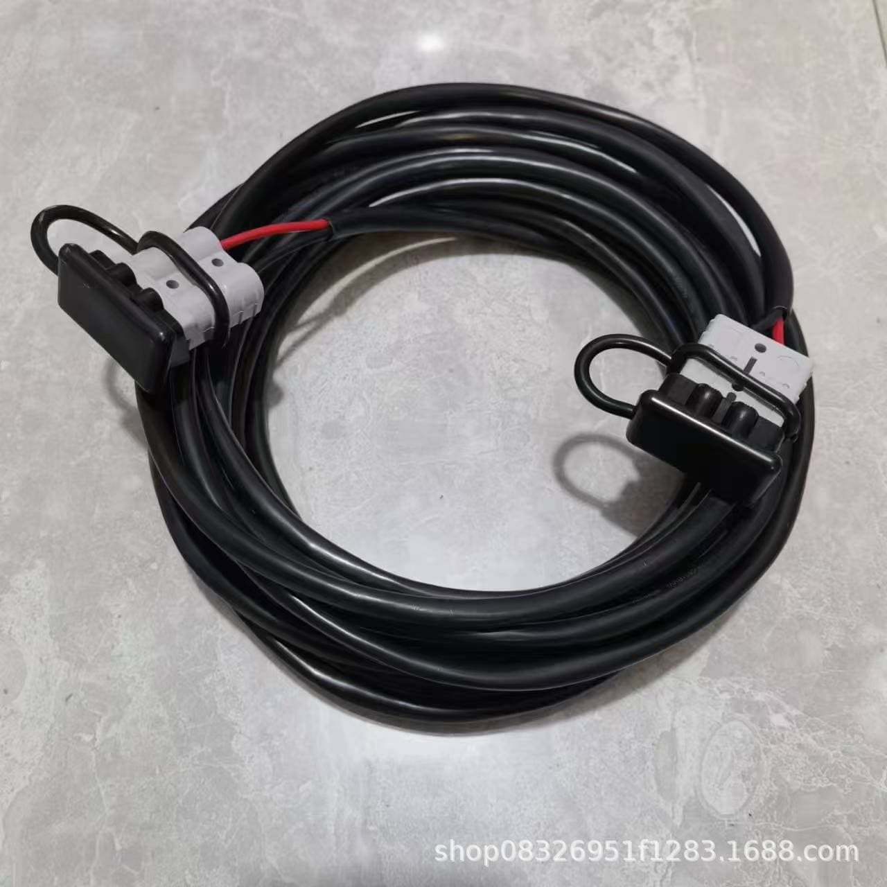 Quick Connector 10m 6m 50A Lithium Battery New Energy Extension Charging 2.5mm² Butt Joint Extension Sheathed Cable