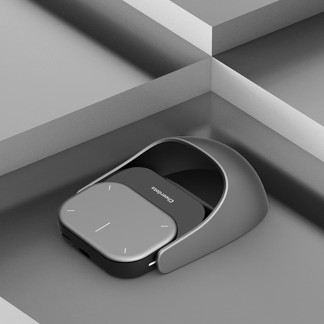 Cheerdots2 Smart Ai Magnetic Split Air Mouse Wireless Charging Bluetooth Dual-Mode Mouse Can Be Switched at Will
