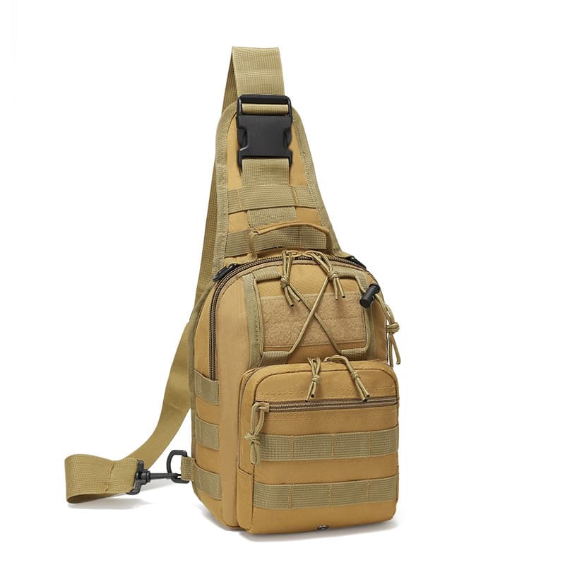Cross-border Hot Selling Tactical Chest Bag Thickened Oxford Cloth Multi-functional Chest Bag Sports Cycling Crossbody Bag Tactical Shoulder Bag