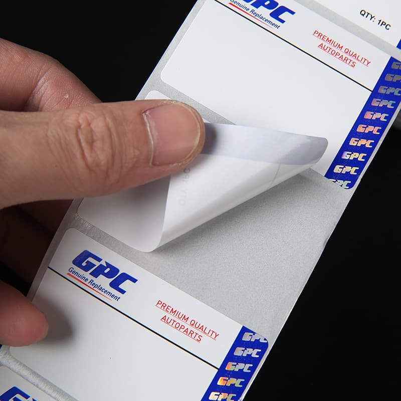 Custom roller self-adhesive labels, stickers, logos, car accessories, variable QR codes, laser anti-counterfeiting custom labels