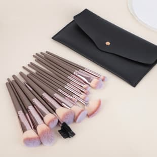 Amazon Hot Selling Makeup Brush Set, Eyeshadow Brush, Fiber Hair Contour Brush, Nose Shadow Brush, Detail Brush, Complete Makeup Brush Set