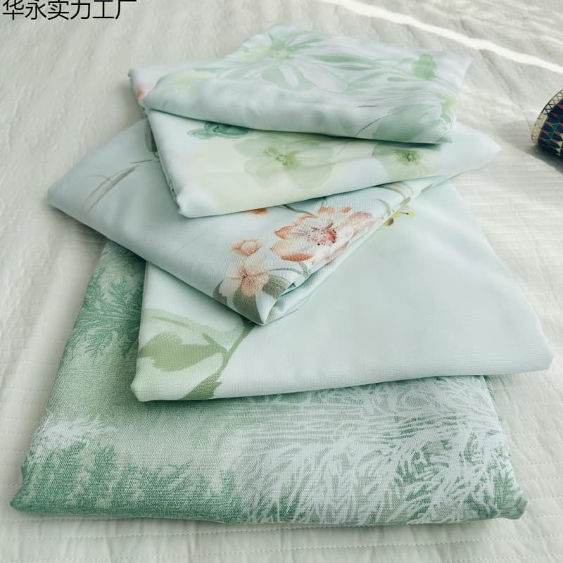 2025 New Bamboo Fiber Sheet Soft Summer Mat Double-Layer Thick 3-Piece Set, Cool, Antibacterial, Anti-Pilling, Soft Drape
