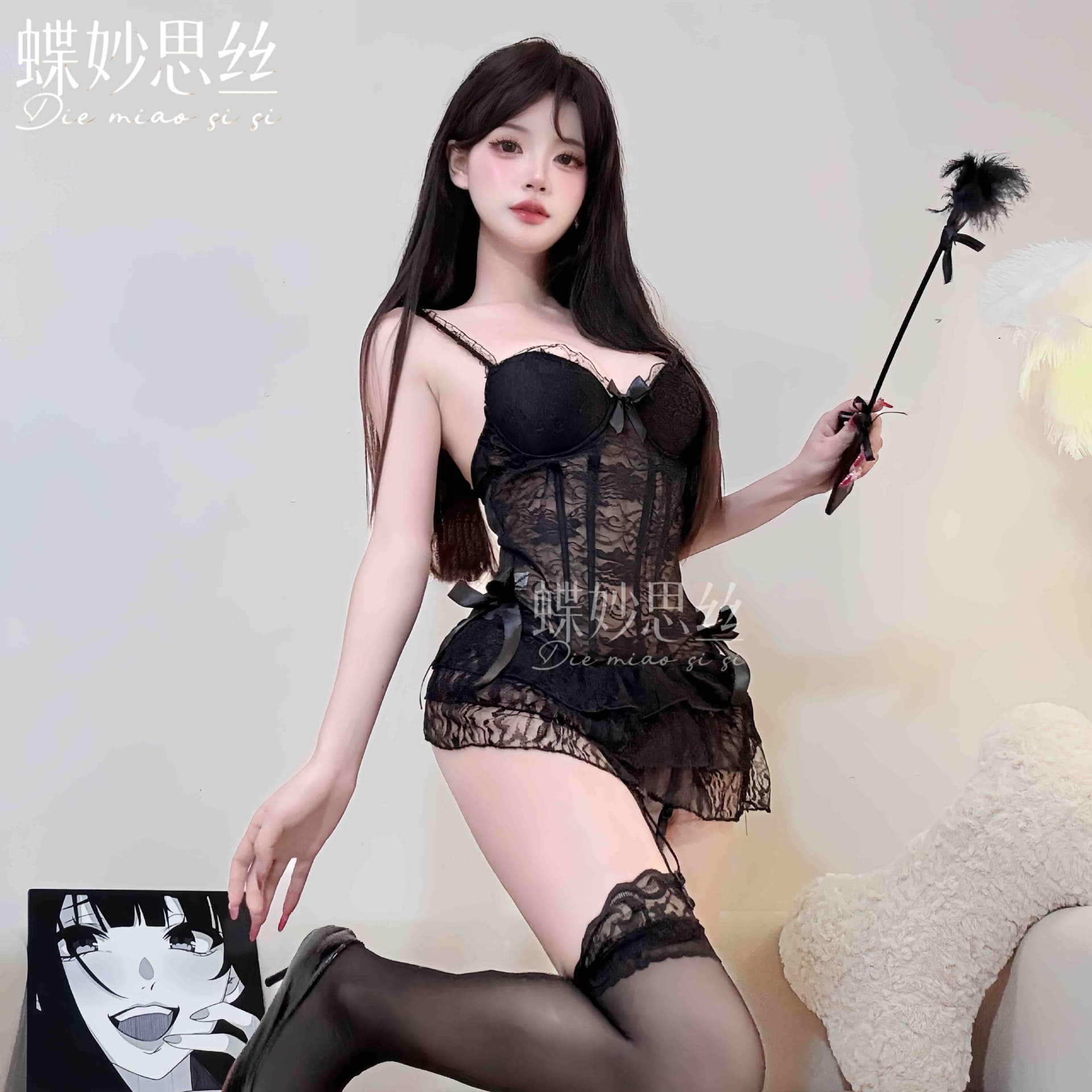 Sexy Role-playing Underwear for Women Passionate Costume Large Size Polyester Fabric Intimate Adult Toy Spring A090