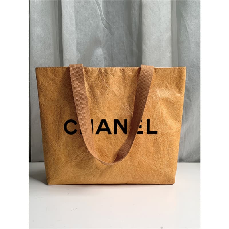 Dupont Paper Bag Custom Shoulder Tote Retro Bag Japanese Style Crepe Bag Women's Shopping Bag Waterproof Durable